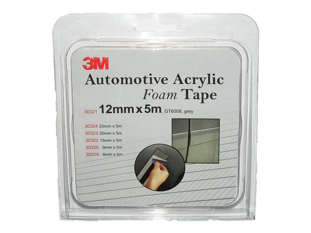 Скотч двосторонній. 3 М (30321) 12мм х5м x0.8мм блістер Вінниця - фото 2