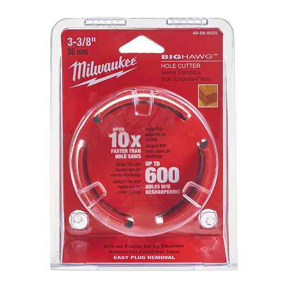 Коронка по дереву MILWAUKEE BIGHAW діаметр 86мм Одеса