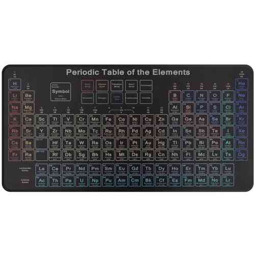 Игровая поверхность, большой коврик для мышки 80x30см, Периодическая таблица Киев