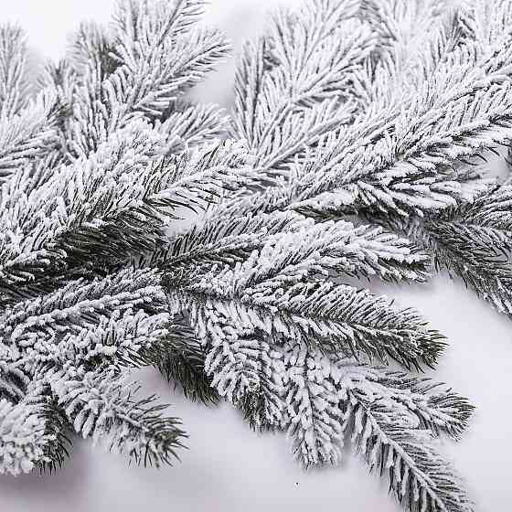 Засніжена хвойна гирлянда 1 м Преміум Київ