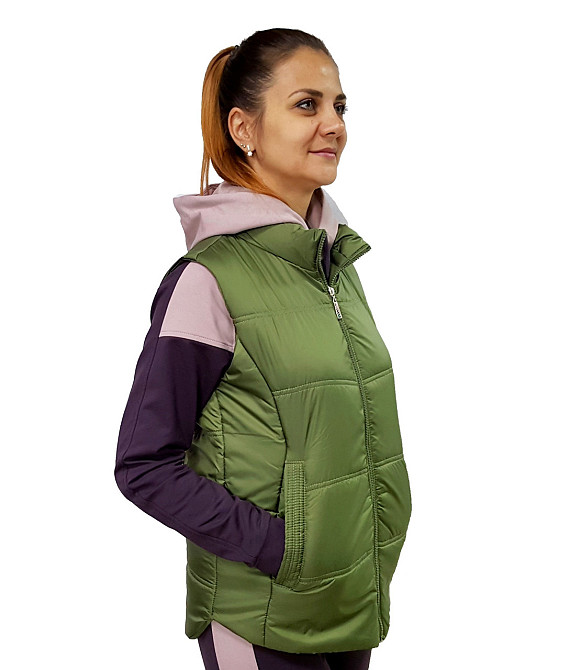 Женская короткая жилетка Киев - изображение 2