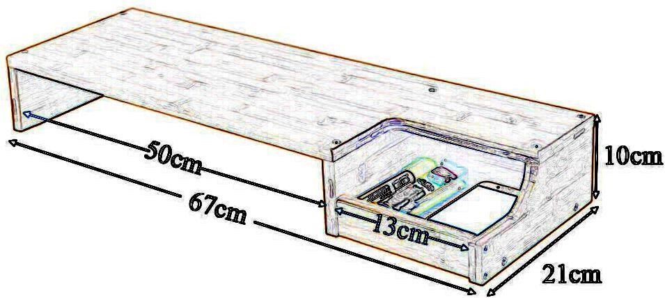 Підставка для монітора "Каубакан" савоярді Миколаїв - фото 3