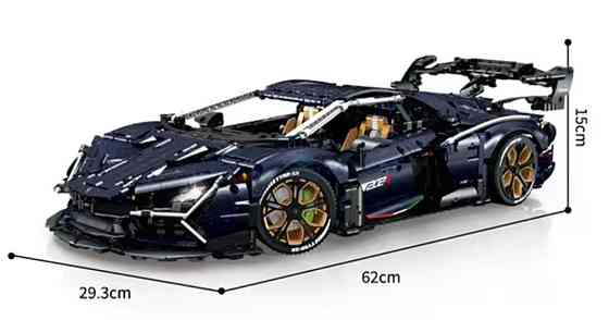 Конструктор машинка и GULY 10624 Lamborghini Aventador маштаб 1:8 4106 деталей Ламборджини Киев