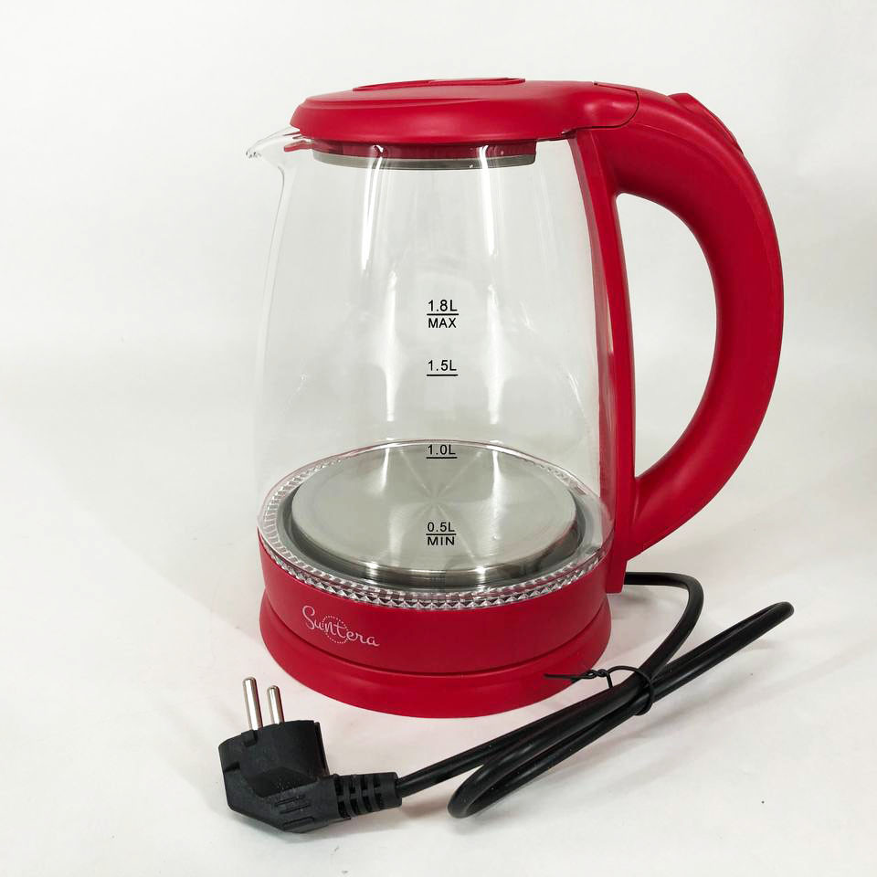 Електричний чайник з індикатором живлення Suntera, Електрочайник фірмовий, Тихий побутовий чайник WD-32 Івано-Франківськ - фото 4