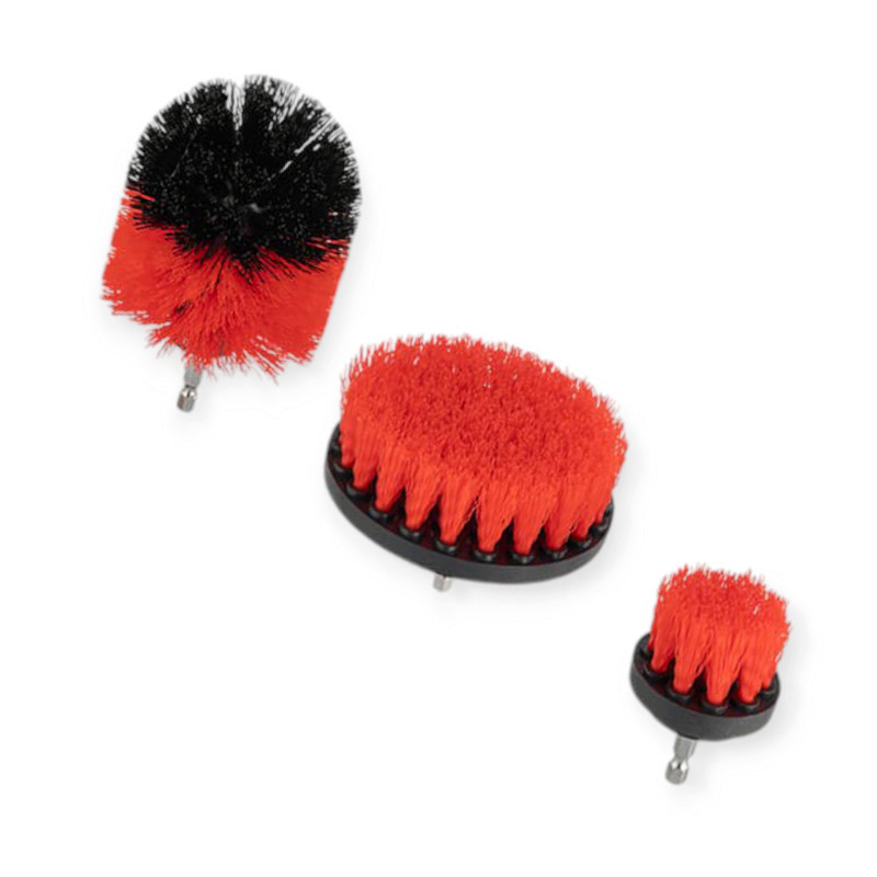 Набір нейлонових для дриля 3шт 5, 8, 10мм щіток Мукачево - фото 1