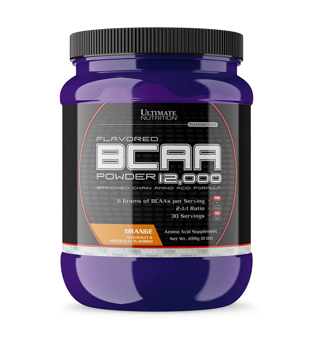 Аминокислоты Ultimate nutrition BCAA 12,000 228 г, Orange Луцк - изображение 1