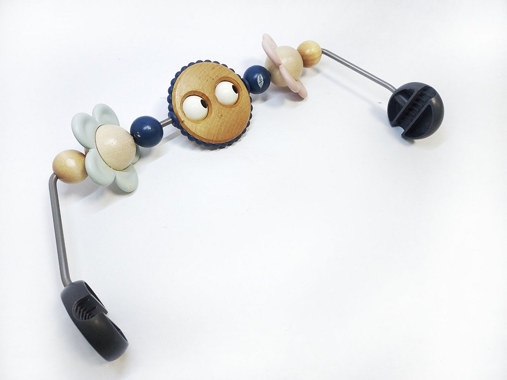 Дерев'яна дуга з іграшками BabyBjorn Googly eyes (Б клас) Луцк - изображение 1