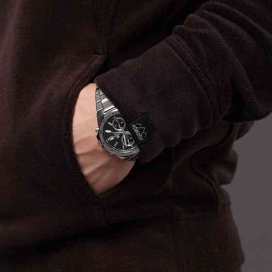 Флісовий зимовий чоловічий костюм Pobedov Mariot. Темно-шоколадний чоловічий флісовий костюм Київ