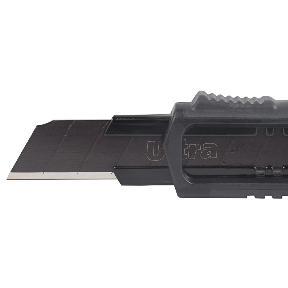 Ніж сегментний лезо 18 мм корпус ABS/TPR автоматичний замок ULTRA (8210292) Київ - фото 5