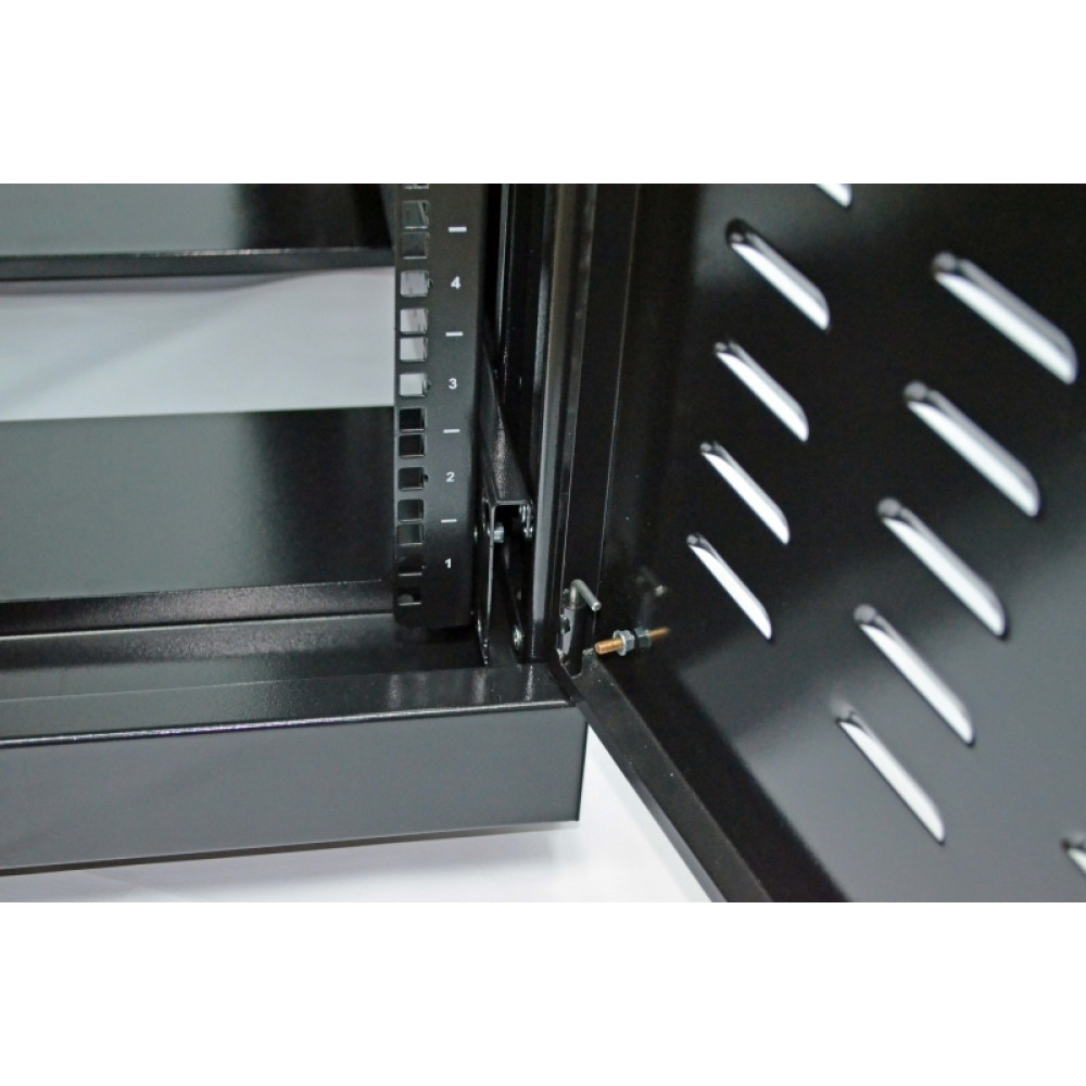 Шафа серверна CMS 24U 610 х 1055 UA-MGSE24610MB посилена для мережевого обладнання Київ - фото 10