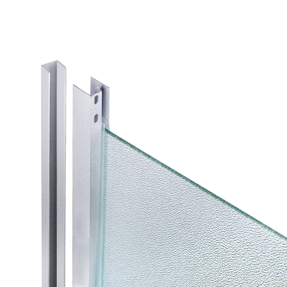 Lidz Latwa SC90x90.SAT.MID.FR Душова кабіна напівкругла, скло Frost 4 мм + Lidz Душовий піддон KAPIELKA ST90x90x26, з панеллю Київ - фото 4