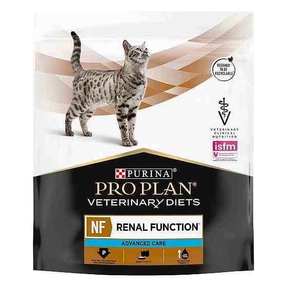 Сухой диетический корм PRO PLAN VETERINARY DIETS NF Renal Function Advanced Care для взрослых кошек для поддержки функции почек при хронической болезн Киев
