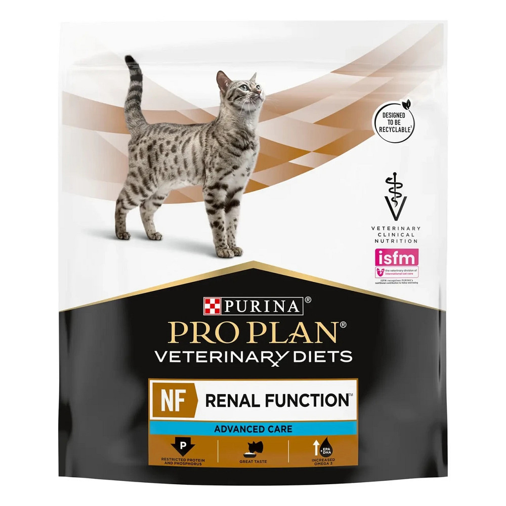 Сухий дієтичний корм PRO PLAN VETERINARY DIETS NF Renal Function Advanced Care для дорослих котів для підтримання функції нирок при хронічній хворобі  Київ - фото 1