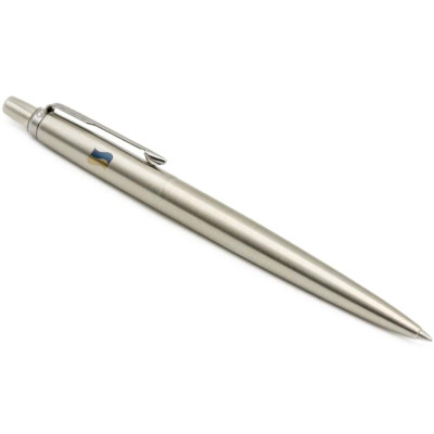 Ручка шариковая Parker JOTTER 17 UKRAINE SS CT BP Флаг желто-синий на колпочке (16132_T008c2) Винница - изображение 3