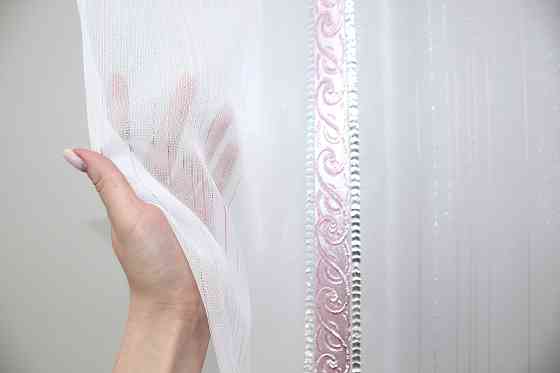 Тюль VR-Textil 1521т Бамбук Молочный 500х270 см (42-0127) Киев