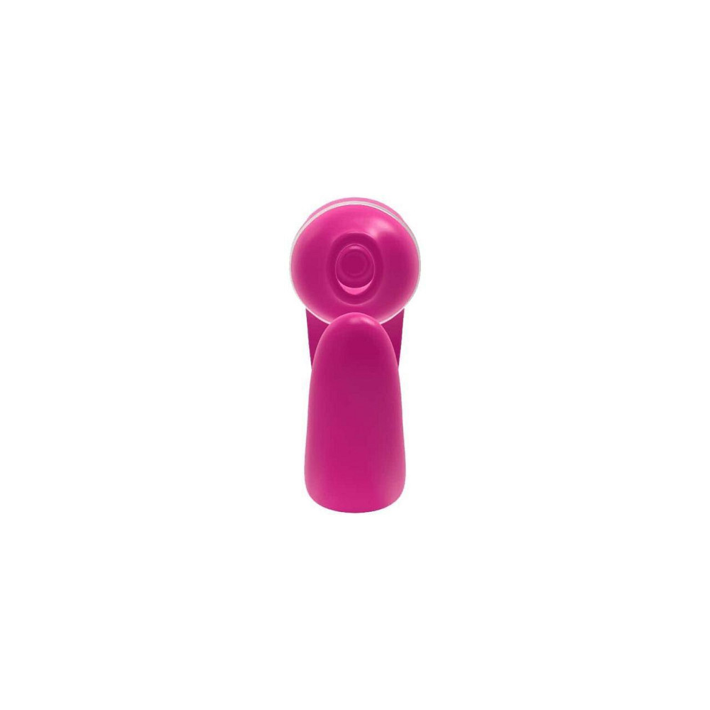 Подвійний вібратор з вакуумною стимуляцією Adrien Lastic My G PINK Sex Aura Київ - фото 6
