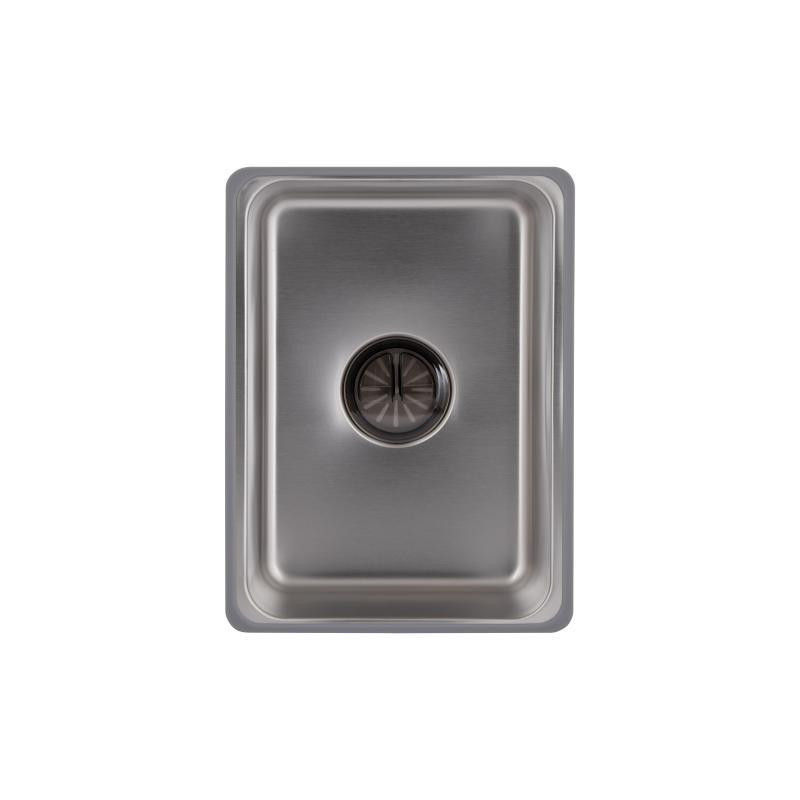 Мийка для кухні інтегрована Lidz Handmade H6845 Brushed Steel 3,0/1,0 мм LDH6845BRU49455 Київ - фото 9