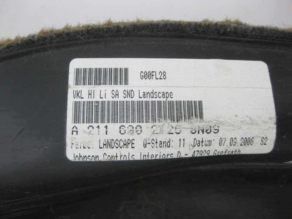 Mercedes-Benz  A2116902125 8N09 Задня ліва обшивка багажника коричнева E-Class S211 універсал Одесса - изображение 11