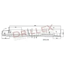 D50X100 3m Vermeer żerdzie wiertnicze Київ