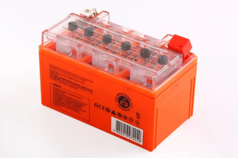 Аккум. батарея Мото 12В 7 Ач «Maxion» гелевий (низький) Вінниця - фото 3