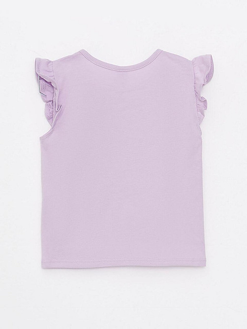 Дитяча Футболка для Дівчаток LC Waikiki Бузкова 4-5 років (104-110см) Київ - фото 5