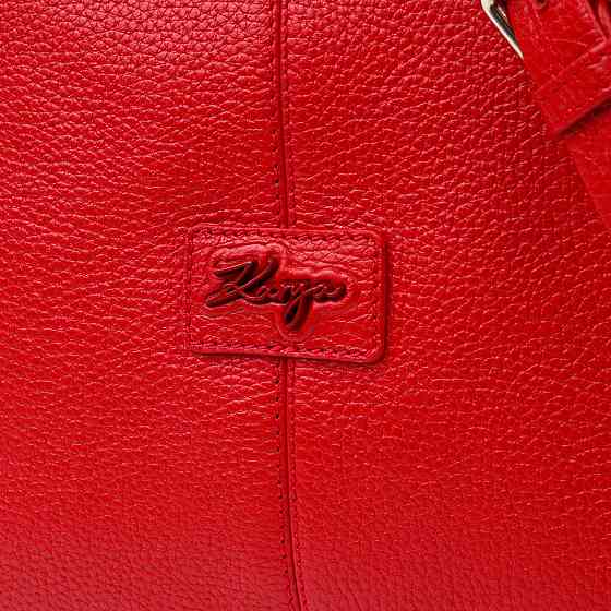 Вмістка жіноча сумка KARYA 20849 шкіряна Червоний Київ