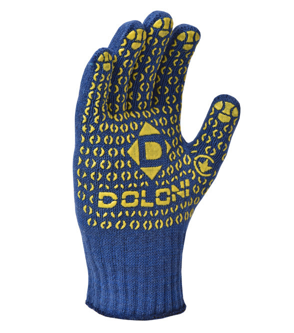 Doloni рукавички захисні трикотажні з ПВХ малюнком, розмір 10, Універсал 646 Рівне - фото 1