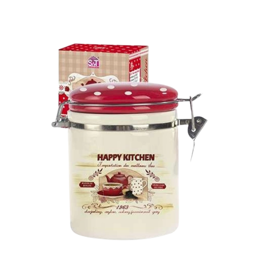 Ємність для сипучих продуктів Happy Kitchen 500мл d9,5см/h10см S&T 630-11 Житомир