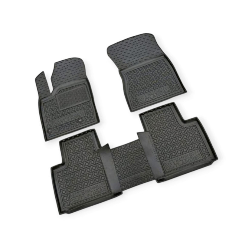 Коврики mitsubishi outlander 2021-> борт 2,5см, с перемычкой салона Мукачево - изображение 1