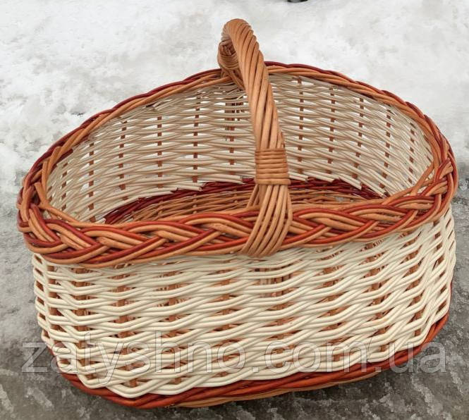 Кошик плетений великодні Київ - фото 4