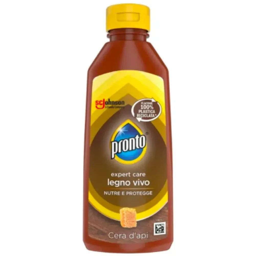 Засіб для чищення меблів Pronto Legno Vivo, живлення та захист, з бджолиним воском, 200 мл Львів - фото 1