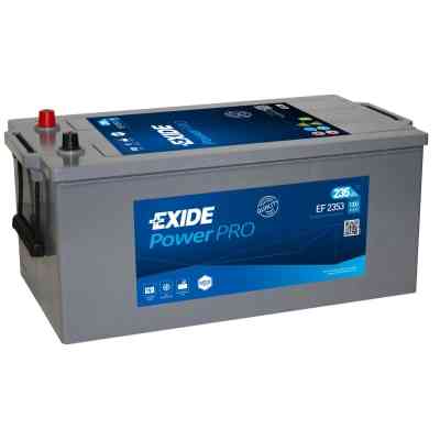 Акумулятор автомобільний EXIDE Power PRO 235Ah бокова(+/-) (1300EN) (EF2353) Вінниця