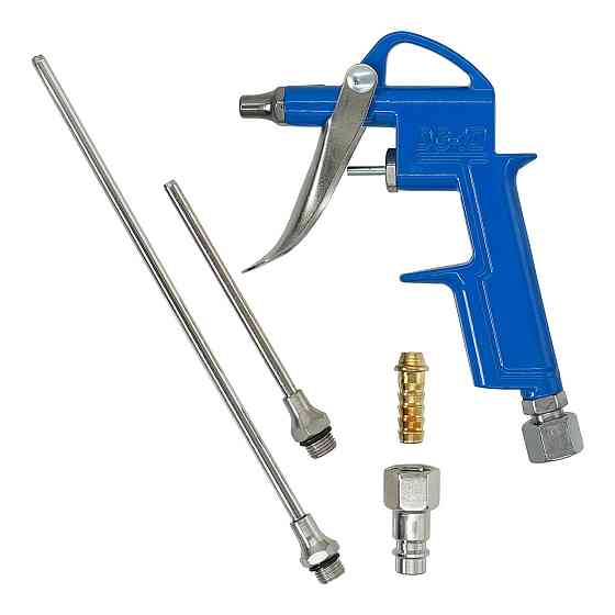 Продувний пістолет з комплектом насадок 15, 95, 190 мм AIRKRAFT DG-20 Одеса