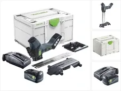Электрическая пилка Festool ISC 240 EB-Basic akumulatorowa pilarka do izolacji 18 V 240 mm + 1x akumulator 5,0 Ah + ładowarka + Киев - изображение 1