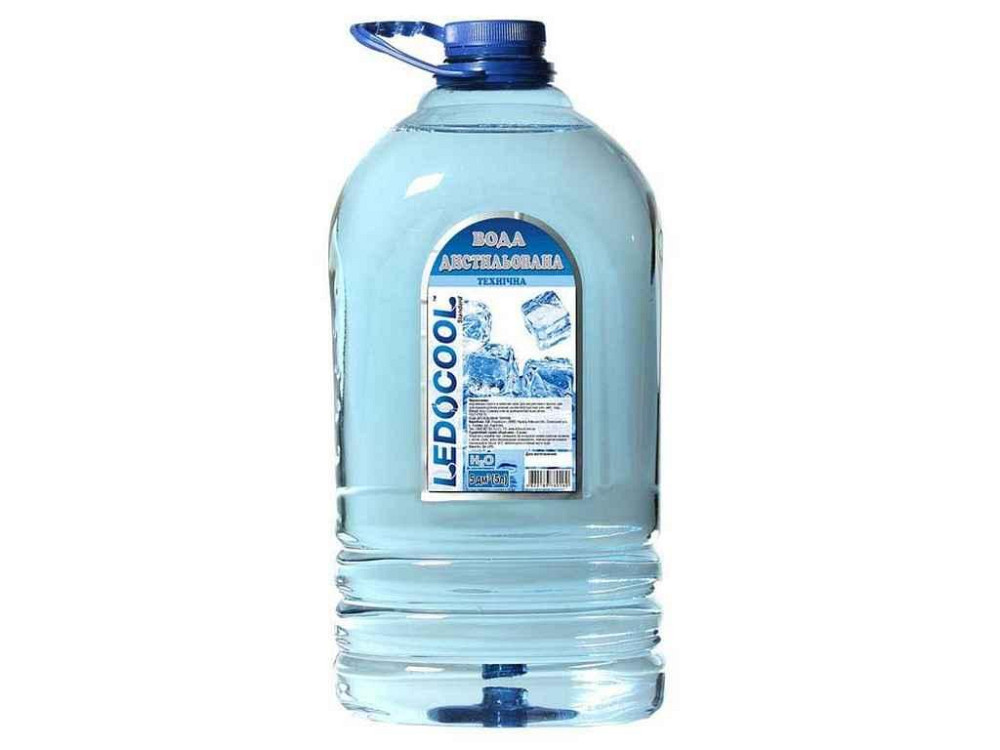 Вода дистильована (демінералізована) 5л ТМ LedoCool Київ - фото 1