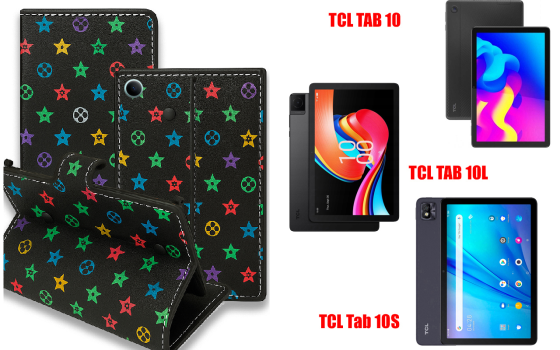 Книга-трансформер для планшета Tcl Tab 8 Lte, цвет Black Lyi Black Киев