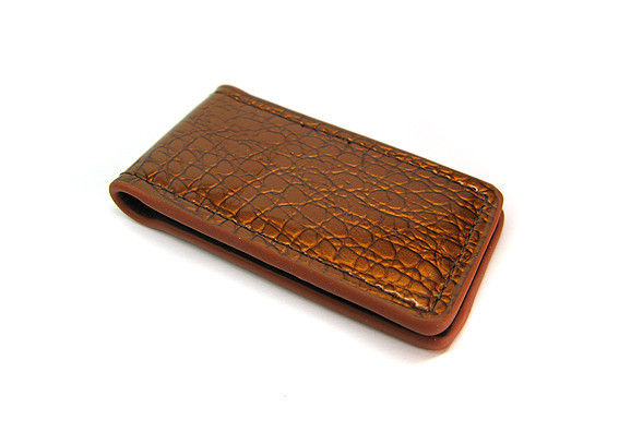 Затискач для купюр шкіра стильний Bretton Київ - фото 1