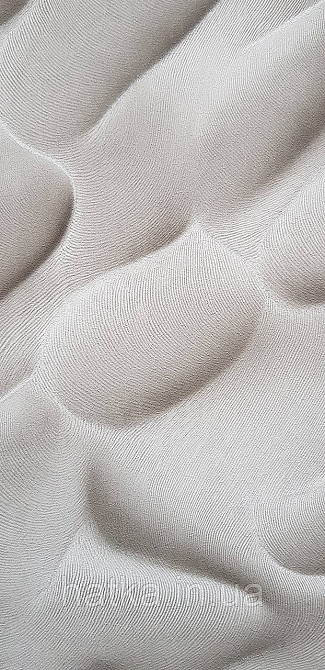 Обои виниловые на флизелине Sintra Adria метровые абстракция волны 3д структурные бежево серые Киев - изображение 1