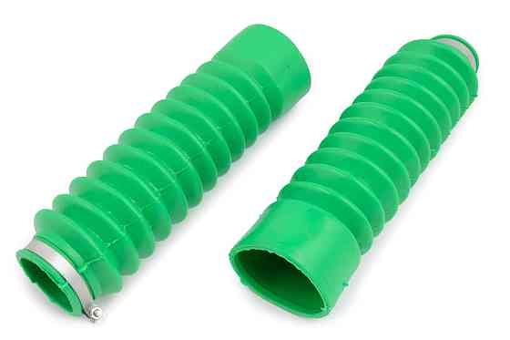 Гофри передньої вилки (пара) Zongshen, Lifan 125/150 (зелені) EVO Киев