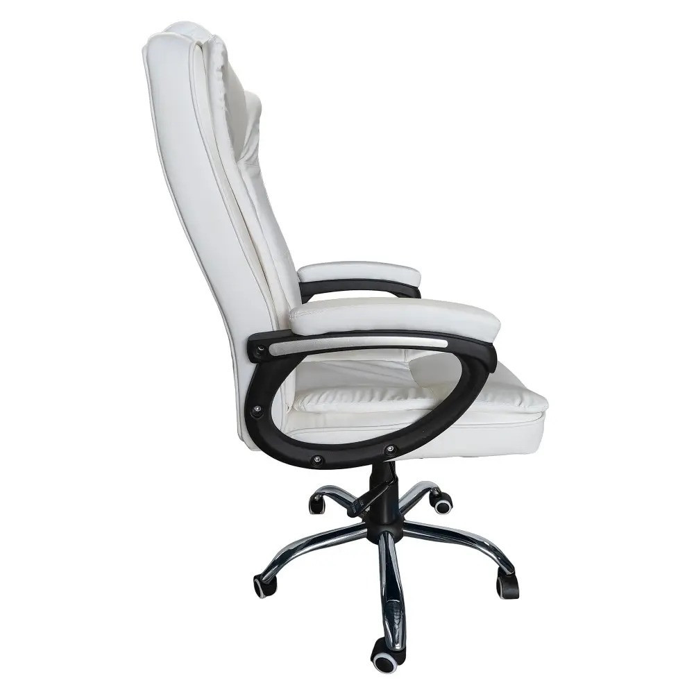 Кресло офисное компьютерное Bonro B-612 экокожа рабочее для руководителя Киев - изображение 3