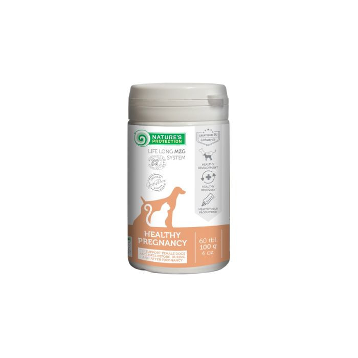 Nature's Protection Healthy Pregnancy Харчова добавка для підтримки харчових потреб вагітних і лактуючих собак і котів, 60 таблеток Киев - изображение 1