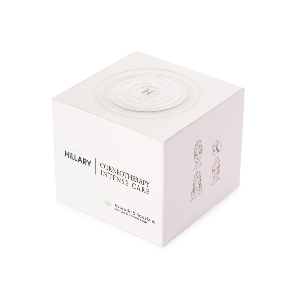 Крем для сухой и чувствительной кожи Hillary Corneotherapy Intense Сare Avocado & Squalane, 50 мл Киев - изображение 6