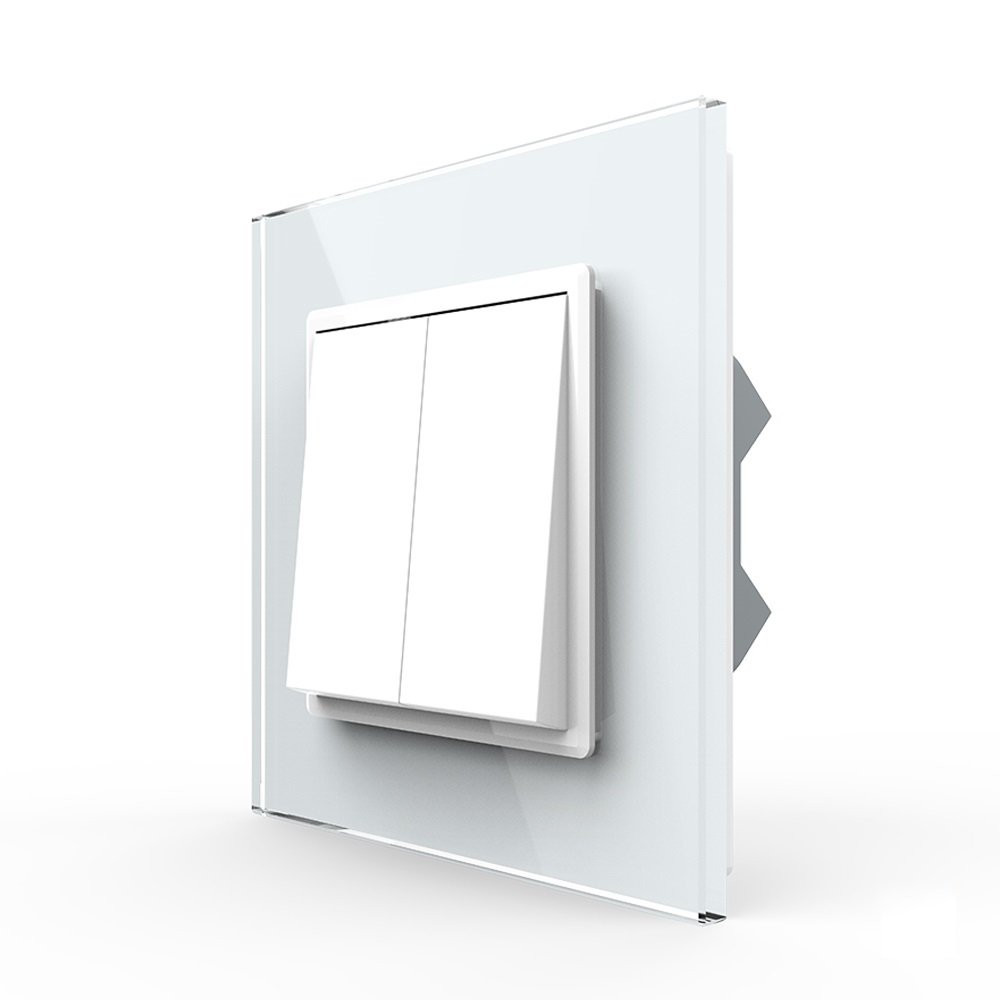 Двоклавішний перехресний вимикач Livolo білий (VL-C7FCMM10A-1WP) Коломыя - изображение 6