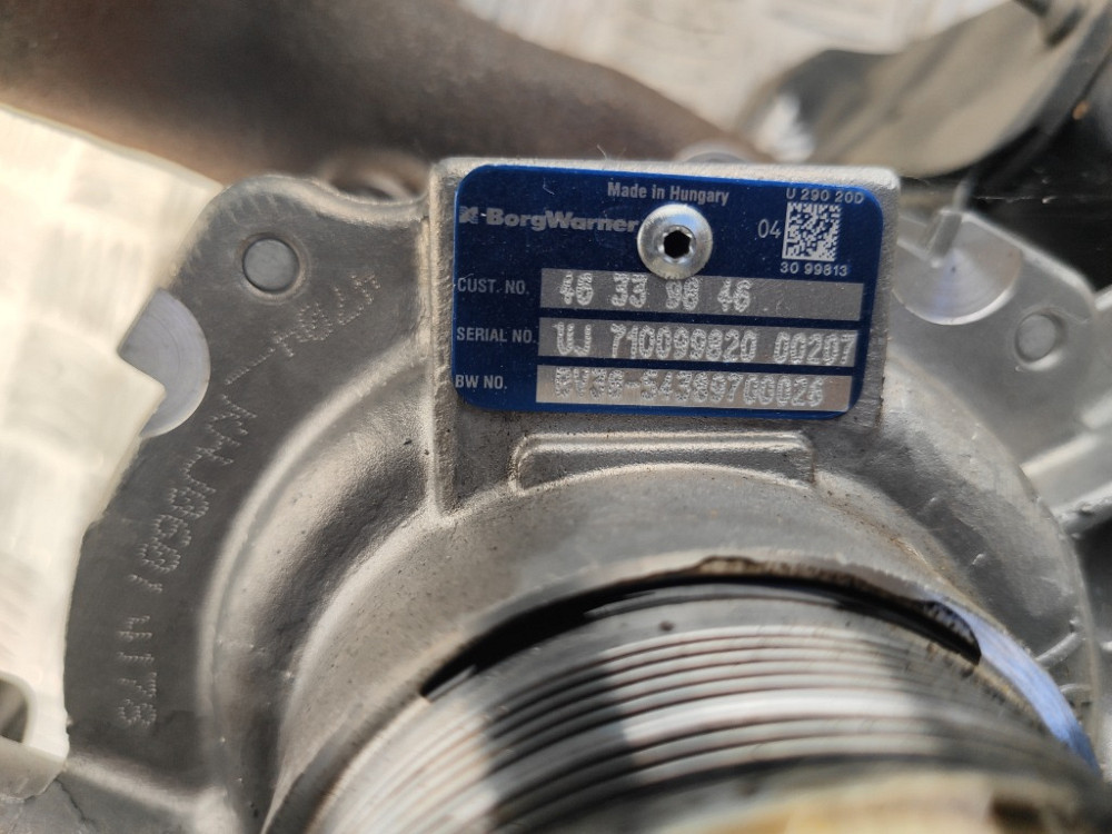 Турбіна Fiat Doblo 1.6 Multijet 2016-2021 (54389700026) Euro 6 Ковель - фото 3