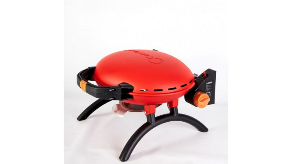 КОМПЛЕКТ Портативний переносний газовий гриль O-GRILL 500, червоний + шланг в подарунок! Код: 011676 Рівне - фото 3
