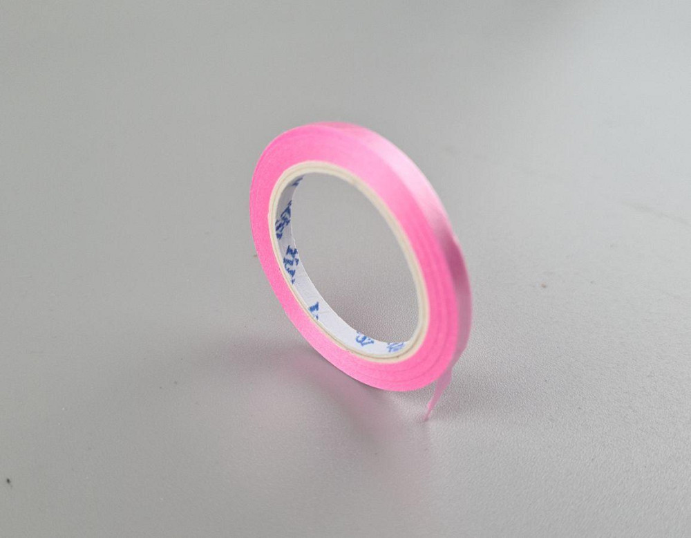 Стрічка для повітряних куль і подарунків 0.5 см х 5 метрів рожева (1 пачка) Харків - фото 2