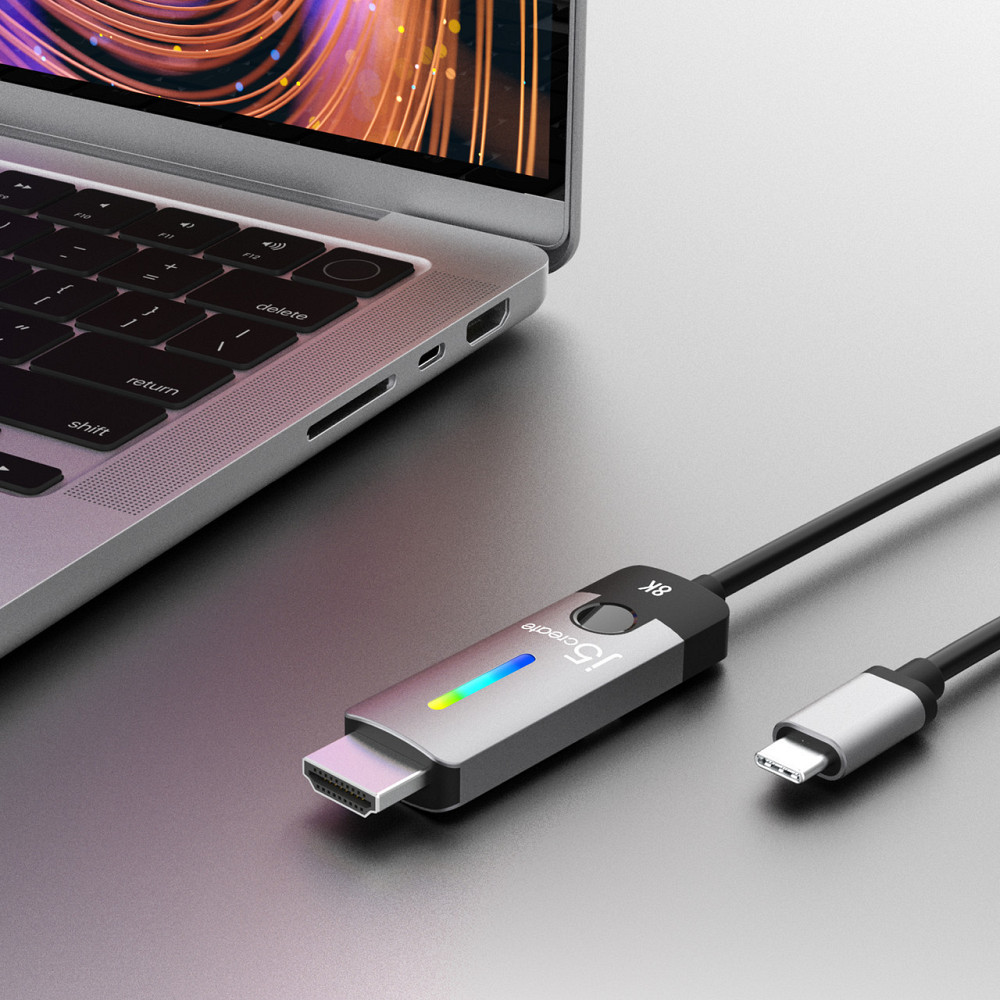 Кабель J5create USB-C - HDMI (M/M), 1.8 м, Black (JCC157-N) ( 15359 ) Харьков - изображение 5