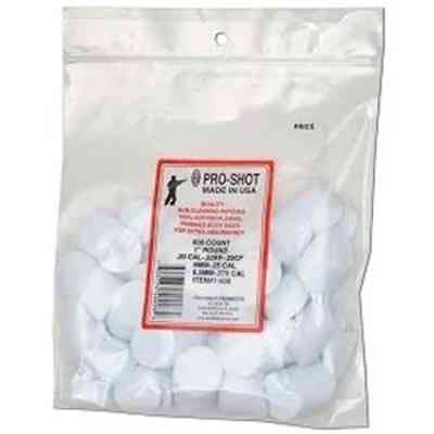Патч для чистки оружия Pro-Shot .22 - .270 - 1" круглые хлопок 600 шт/уп (1-600) Винница