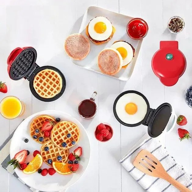 Электрическая мини вафельница с антипригарным покрытием Kucall XL-287 Коломыя - изображение 6