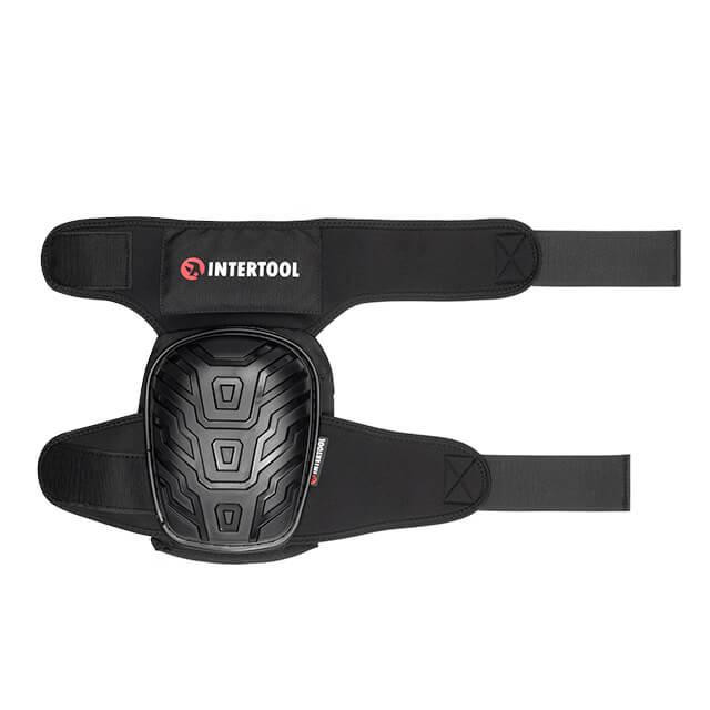 Наколінники захисні, накладки протиковзкі з ПВХ, тканина 600D, гелеві подушки, неопренові ремені INTERTOOL SP-0054 Київ - фото 5